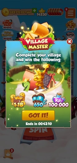 Village Mania And Village Master For The Holy Grail Coin Master Strategies