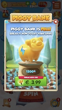 Piggy Bank break it for extra spins