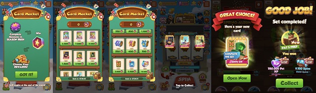 Coin Master Seasonal Cards Market