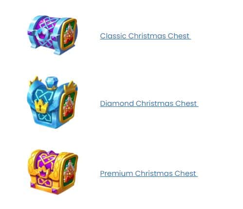 Classic Chest - Diamond Chest - Premium Chest - Seasonal Album